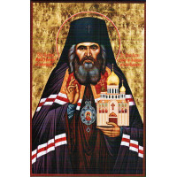 St. John of SF Icon on wood - 345 L
