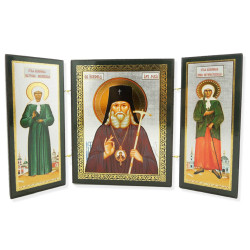 Triptych St. Luke of Simferopol - Складень триптих свт. Лука Крымский
