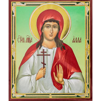 Holy Martyr Alla - Св. муч. Алла Готфская xs Holy Martyr Alla - Св. муч. Алла Готфская xs