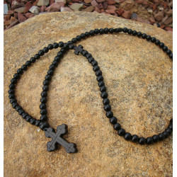 Black Ebony 100 Bead Prayer Rope