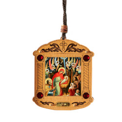 Nativity Icon with cord
