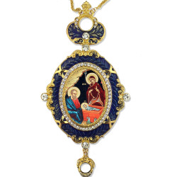Nativity of Christ Icon Pendant
