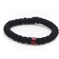 Wrist Wool Prayer Rope - 33 knot