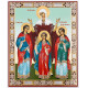 Sts Faith, Hope, Love, and Sophia - Свв. мцц Вера, Надежда, Любовь и матерь их София x-small