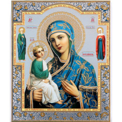 "Jerusalem" Icon of the Mother of God - БМ "Иерусалимская" x-small