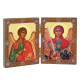 Diptych Archangels Michael and Raphael - Складень диптих Архангелы Михаил и Рафаил Diptych Archangels Michael and Raphael - Складень диптих Архангелы Михаил и Рафаил