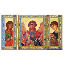 Triptych Archangels/ Складень триптих Архангелы Triptych Archangels/ Складень триптих Архангелы