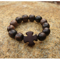 Tiger Ebony Finger Prayer Rope