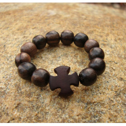 Tiger Ebony Finger Prayer Rope