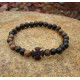 Tiger Ebony Wrist Prayer Rope Tiger Ebony Wrist Prayer Rope